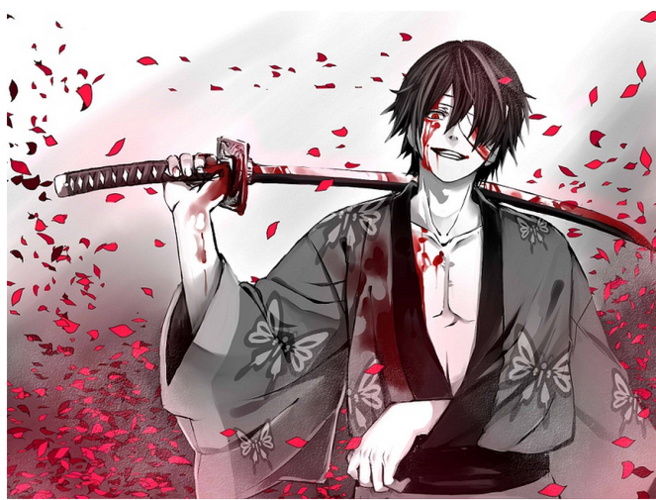 求超帅动漫人物图,像这种嚣张的眼神,女的也行,我要图