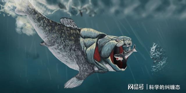 没牙齿就用骨头咬!恐怖的地球第一代霸主,连鲨鱼和自己族类都吃