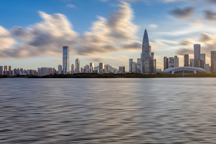 深圳湾后海天际线