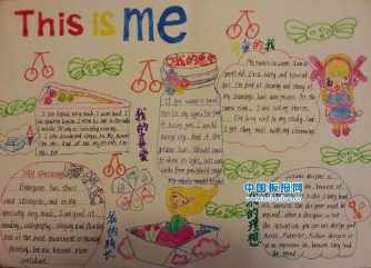 怎么介绍自己的英语手抄报 介绍自己的手抄报