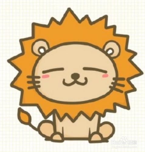 狮子萌图卡通头像