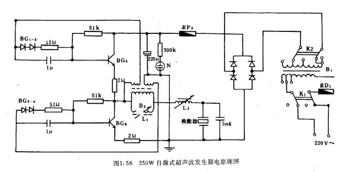 超声波发生器,求指教,这个电路是怎么产生大振幅 高频