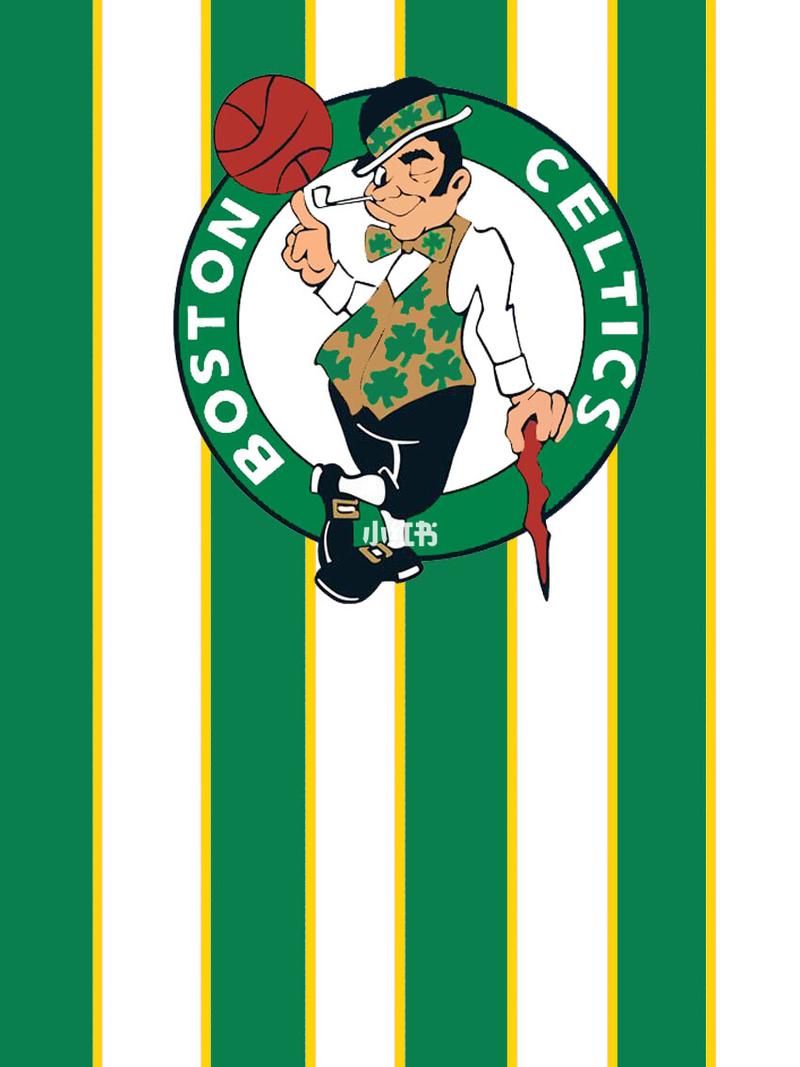 一个球迷# 波士顿凯尔特人 吉祥物:小妖精 球衣主色调:白底绿字(主场)