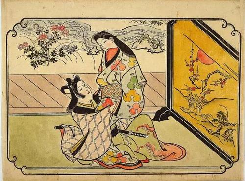 日本浮世绘:艺术背后藏匿的情与色的交织_春画