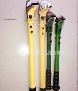 钢筋扳手快速管钳18寸 24寸手动 快速钢筋套筒