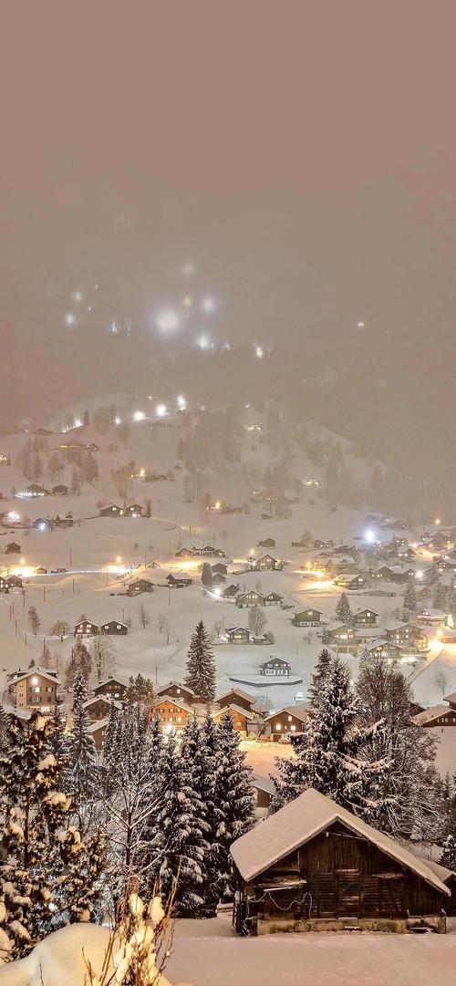 唯美下雪天壁纸图片