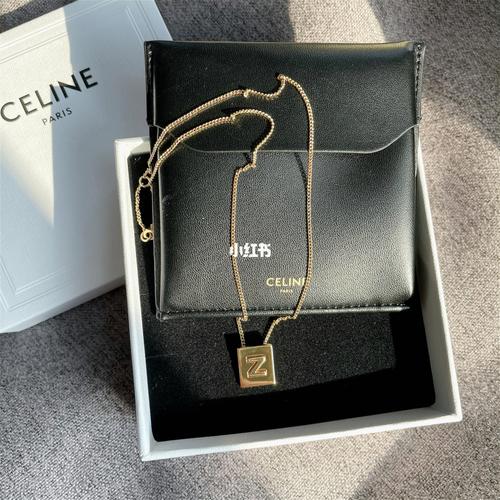 celine 字母项链_项链_思琳怎么样_时尚_配饰