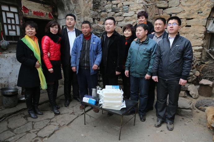 "罗麦助困,启明公益我先行"走进山西盂县宽坪村