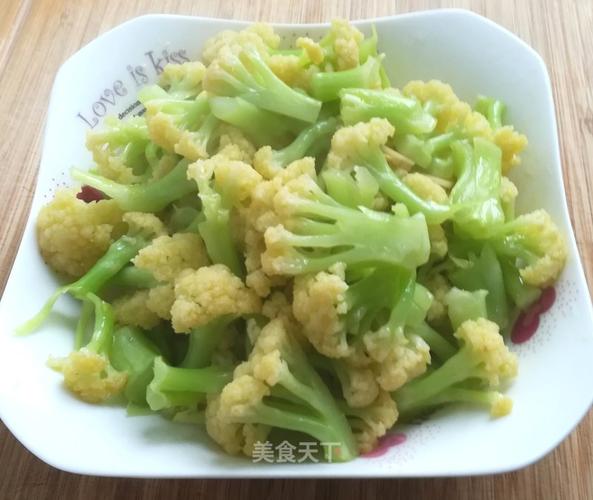 清炒花菜