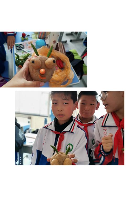 金城乡学校美术课堂大展示——《蔬菜宝宝变变变》