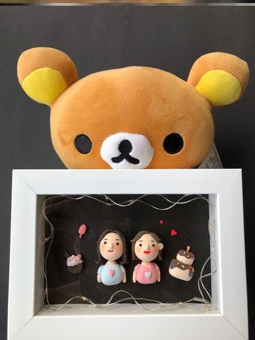 一折黏土模具 人偶_小人小红书粘土人偶diy材料创意画手工玩偶黏土