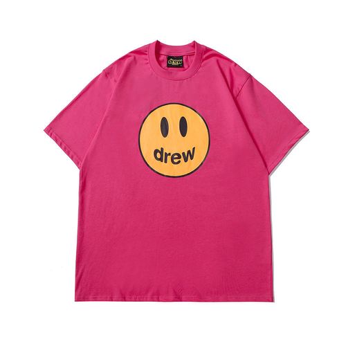 drewhouse笑脸短袖,drewhouse短袖 夏季潮牌drewhouse贾斯汀比伯同款笑脸短袖小红书ins