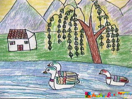 儿童画春天:春意正浓