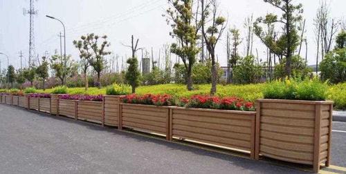 道路花箱案例_嘉兴勤智园艺景观有限公司