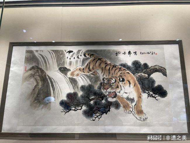 书画同源盛世双迎姚少华2022年百虎迎冬奥画展开幕