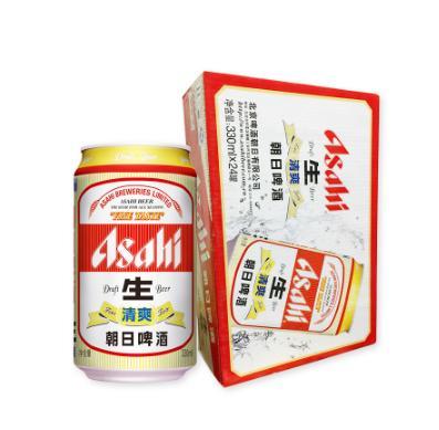 朝日啤酒清爽330ml*24罐整箱 凑单品