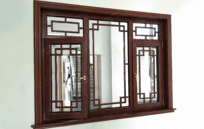 强峰|厂家供应铝合金复古门窗仿古中式四合院复古窗