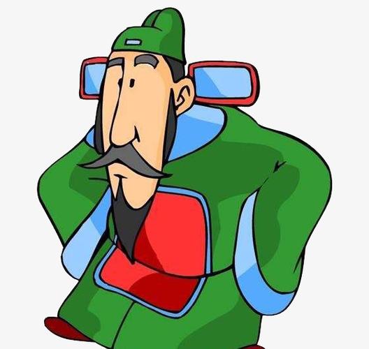 卡通大臣人物插图元素
