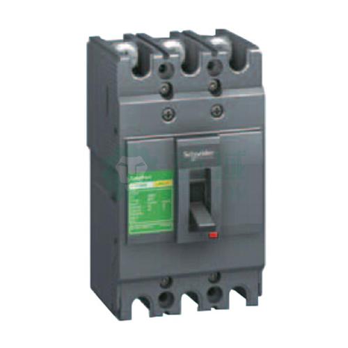施耐德schneider 固定式塑壳断路器25ka,cvs100e tm80d 3p3d