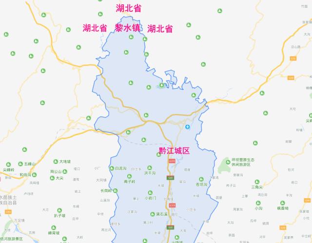 重庆黔江区最北的镇:3面被湖北省包围,每逢赶场热闹