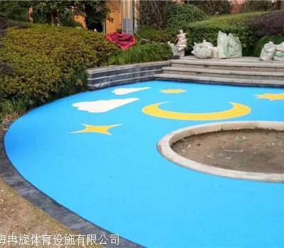 苏州游乐场epdm塑胶地坪施工翻新修补
