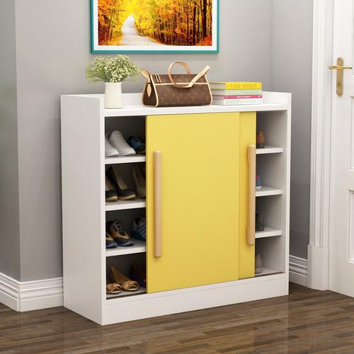 唐臻定做对开柜简约鞋柜家用厅收纳柜储物柜落地阳台移支持定制