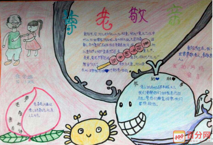 重阳节手抄报图片简单好看的