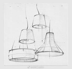 com 灯具设计手绘,概念草图手绘,思维散发#手绘教学#  慢热98 采集到