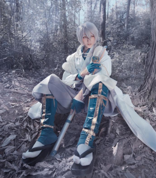 cosplay:刀剑乱舞,鹤丸国永好好看的呀