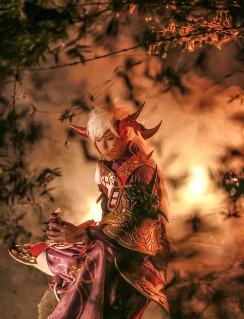 阴阳师茨木童子cosplay