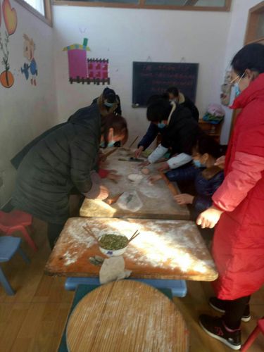 "我们一起过冬至",北京悠久小天使幼儿园中小班包饺子亲子活动!