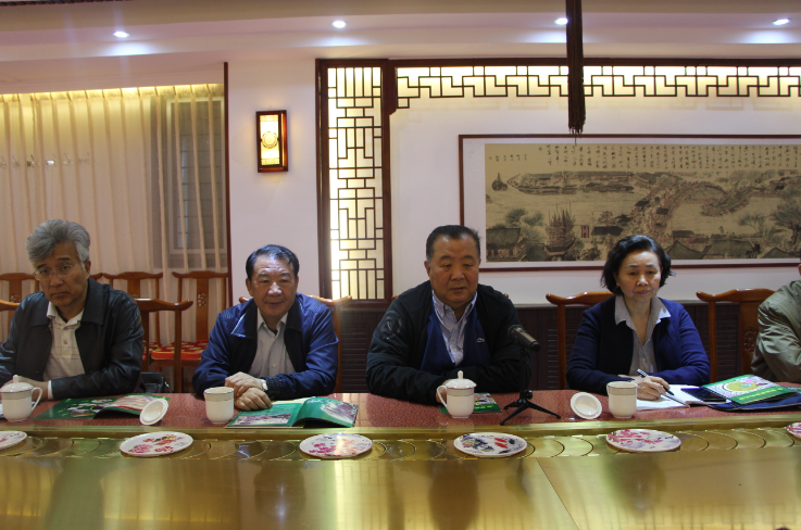 四平企业联合会 企业家协会会长卢宪臣陪同吉林省企业联会会 企业家