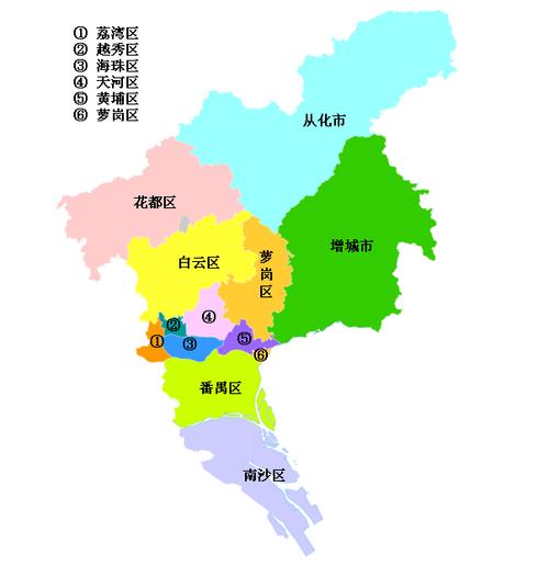 萝岗区的历史沿革