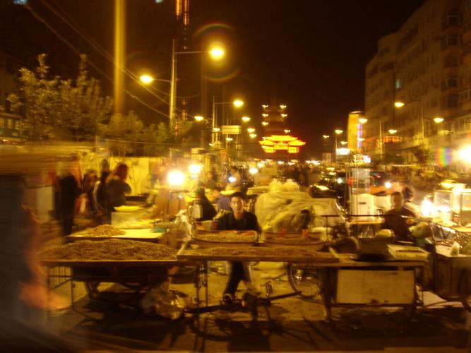 怀念一下烈士山夜市