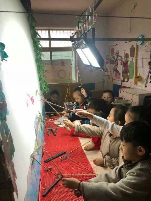 东新城幼儿园之艺术传承――皮影戏 - 美篇