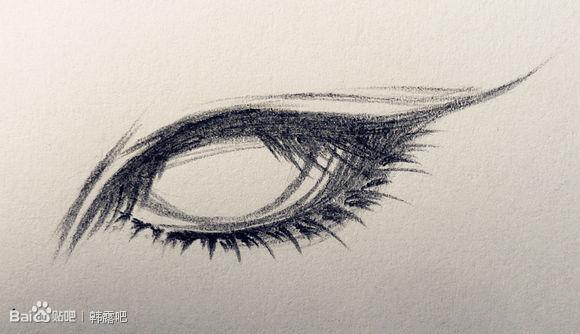 【绘画教程】画眼睛的教程和一些关于线条的技法_古风