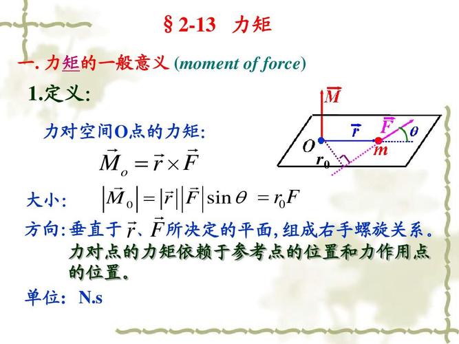 2-13,14 力矩,角动量
