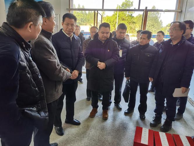 市政府主要领导到石鼓镇调研