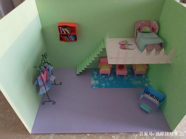 非常温馨的小房子手工制作