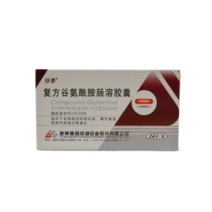 谷参 复方谷氨酰胺肠溶胶囊 24粒/盒