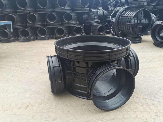 湖南长沙重型检查井沉泥三通井座 1000*300 大口径重型井