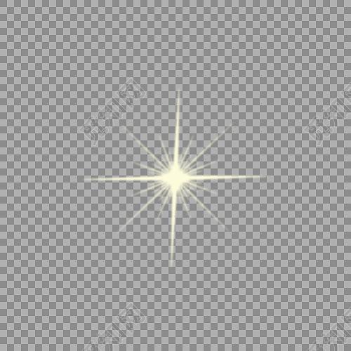 星星闪光效果元素
