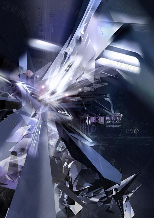 时尚科技未来感的背景图