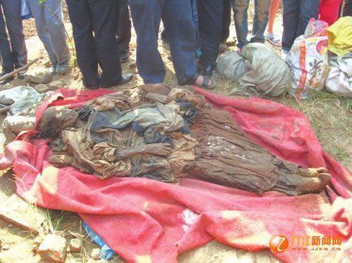 江西九江发现肤色如初古代女尸[组图]