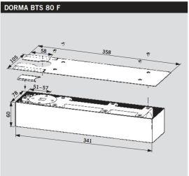 dorma多玛地弹簧bts80f