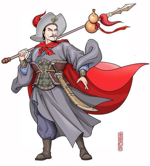 水浒传人物梁山好汉人物设计(画家张砚钧作品)