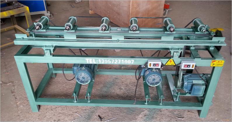 羊床竹片钻孔机