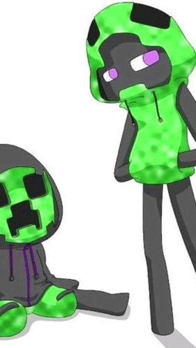 我的世界怪物娘化图_我的世界_游戏_手机游戏