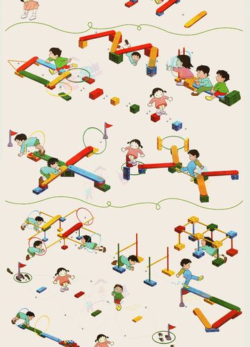 感统训练器材万象组合114件早教体能训练器跨栏幼儿园新太阳组合