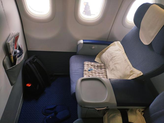 登机口升舱a320公务舱体验